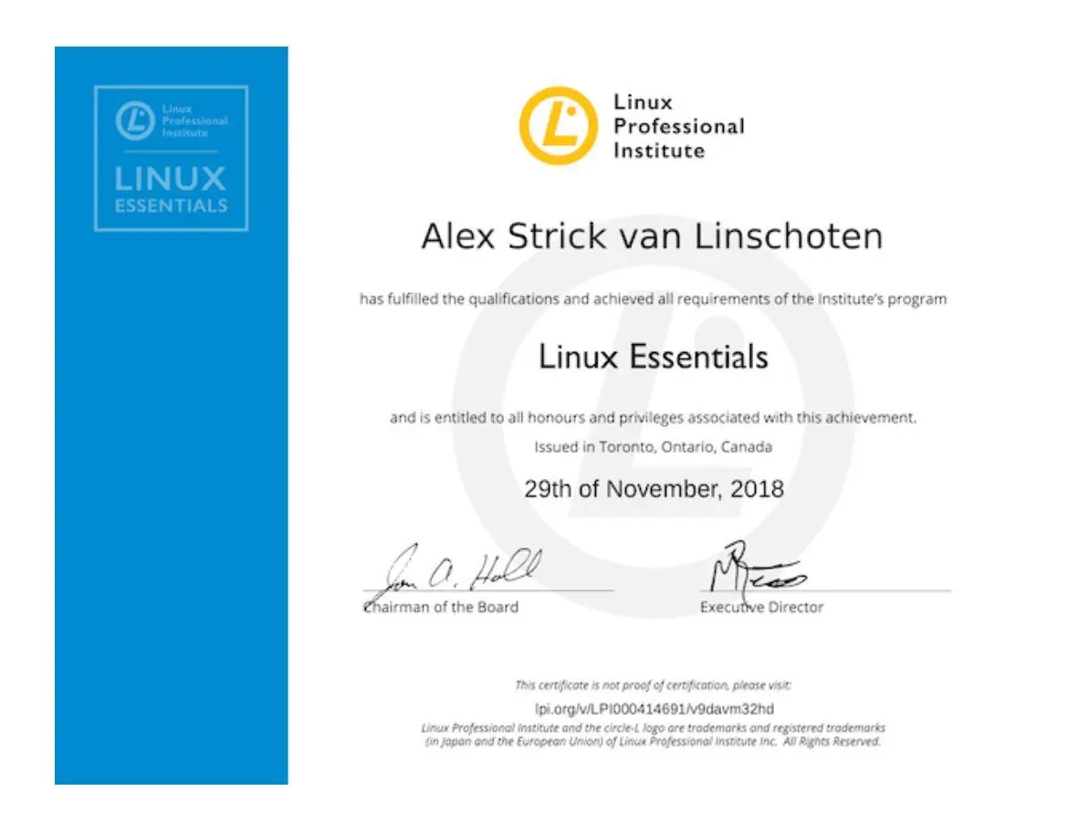 Linux Essentials – LPI